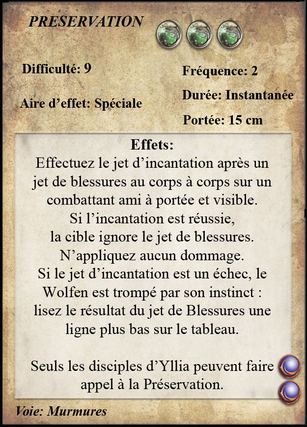 Préservation